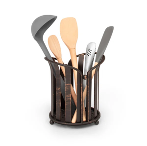 Best Selling Stylish Metal Cutlery Holder Heart Shape Spoon Flatware Organizer Modern Design Kitchen Home Wedding Restaurant Use - Product Image 6