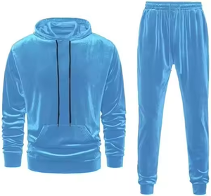 Chándal Deportivo Ligero de Alta Calidad para Hombre, Tejido de Poliéster y Algodón, Ropa Deportiva Activa - Product Image 2