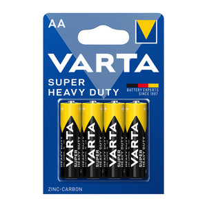 Varta <b>Superlife</b> Zinco Stilo Blister 4pz - Product Image 1