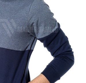 เสื้อมีฮู้ดแบบสวมหัวผ้าฝ้ายหนาอบอุ่นสำหรับทุกเพศเสื้อฮู้ดแบบสวมหัวโลโก้ที่กำหนดเองเป็นมิตรกับสิ่งแวดล้อมสำหรับฤดูหนาว - Product Image 2