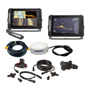 NUEVO Kit de Inicio para Barcos Lowrance FS 10 con Active Imaging 3 en 1, 2 Pantallas, Antena GPS TD, 3 Años de Garantía y Cable Ethernet de 25' - Product Image 1