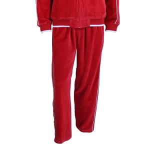 Breathable Unisex Corduroy <b>Velour</b> Pants Wholesale Hip Hop Fashion Streetwear Custom Logo Waterproof Eco-Friendly Velvet Pants - Product Image 4