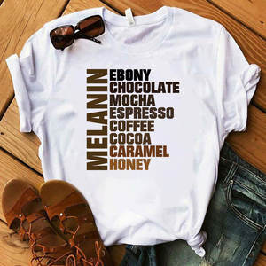 T-shirt Oversize 100% Coton Melanin Bunch en Tissu Jersey Respirant avec Logo Décoratif - Product Image 2