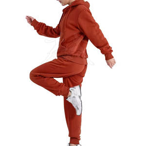 Survêtement en tissu premium avec fermeture éclair, capuche réglable et fermeture éclair frontale, style décontracté - Product Image 4