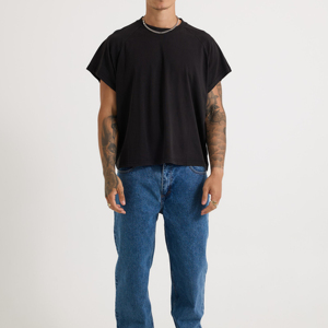 T-shirt court pour homme, mode décontractée, léger, nouveau design, service OEM très demandé, couleur personnalisée, t-shirt court pour homme - Product Image 2