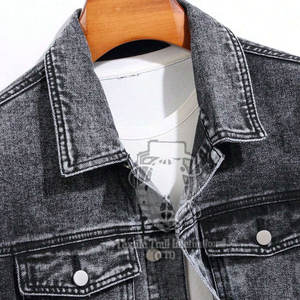 Veste en jean pour homme, matière de haute qualité, prix de gros, veste en jean tendance pour homme - Product Image 5