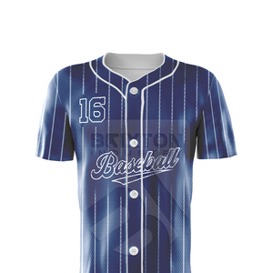 Camiseta de béisbol para hombre personalizada, uniforme de equipo transpirable con número de nombre personalizado, ropa deportiva OEM/ODM, ropa de softball personalizable - Product Image 1