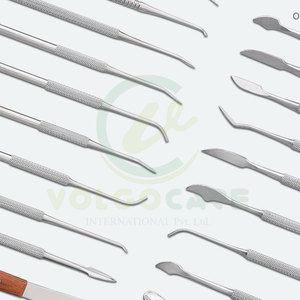 Lot de 10 outils de sculpture dentaire en acier inoxydable, couteaux chirurgicaux pour sculpture, instrument à alimentation électrique certifié CE - Product Image 2