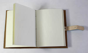 Customizable A5 <b>Leather</b> <b>Notebook</b> Business <b>Refillable</b> Corporate Journal with Custom Logo Corporate Gift - Product Image 4