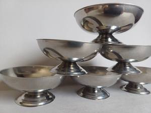 Table élégante bol à crème glacée vaisselle bol de service alimentaire maison cuisine restaurant table à manger décorative dessert fruits bol - Product Image 4