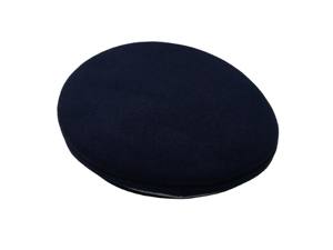 Accesorios de uniforme de alto rango Gorra de Oficial negra de lana con logotipo bordado Nuevo diseño elegante Gorra de oficial con logotipo personalizado - Product Image 4