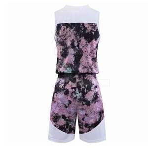 High Quality Customized Logo <b>Basketball</b> Uniform Lightweight Polyester Material Best Design for <b>Outdoor</b> Sports Wear - Product Image 2