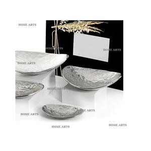 Juego de 2 tazones decorativos color plata, forma y tamaño personalizados, tazón para servir chocolates para proveedor mayorista - Product Image 2