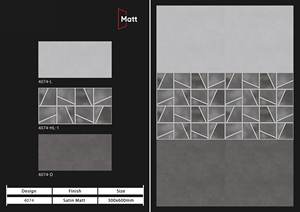 Carreaux de sol de hall d'hôtel de haute qualité/panneaux muraux de toile de fond 300*600mm pierre frittée de style contemporain épaisseur 8mm - Product Image 6
