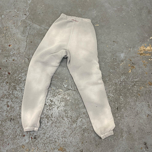 Pantalon de jogging pour homme personnalisable, taille haute, respirant, infroissable, avec cordon de serrage, jambes larges et droites, style décontracté OEM - Product Image 4