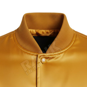 Lightweight Fashion Wear Satin Varsity Jacket Winter Jacket Stylish Streetwear Outerwear Satin Varsity Jacket - Product Image 5
