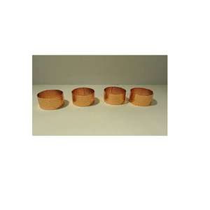 Anillo de cobre de lujo para servilletas, soporte de anillo para servilletas de boda, Navidad, nuevo diseño, pieza de diseño - Product Image 3