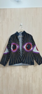 Vente en gros de la veste indienne brodée à la main Suzani Veste courte Suzani pour femme Manteau unisexe Veste d'hiver - Product Image 3