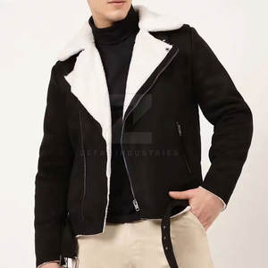 2025 mejor estilo personalizado piel sintética chaqueta Formal para hombres Slim Fit impermeable a prueba de viento invierno transpirable - Product Image 1