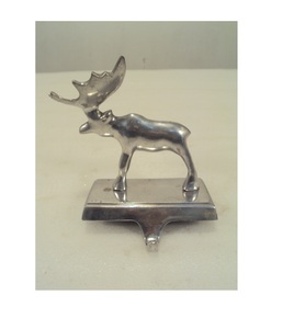 Unique Design Aluminium Polished Deer Head Design <b>Stocking</b> <b>Holder</b> for Home Living Room Office Decorative <b>Stocking</b> <b>Holder</b> - Product Image 4
