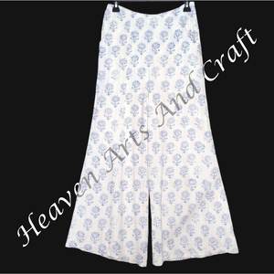 Pantalones de secado rápido antiestáticos para mujer de fabricación india, pantalones de pierna ancha de todos los tamaños, cintura elástica, pierna ancha suelta diaria, transpirable - Product Image 6