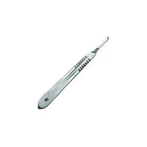 Manche de scalpel n° 4 4 Manches de scalpel chirurgical - Artisanat manuel exceptionnel pour une chirurgie de précision, la base du type de couteau - Product Image 4