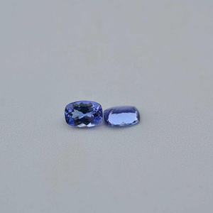 Tanzanite bleu profond naturel certifié 7x9mm à facettes Long coussin coupe pierre précieuse en vrac pour bijoux expédition rapide en gros - Product Image 4