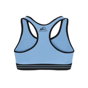 Soutien-gorge de sport sans coutures à maintien élevé taille personnalisée Fitness course col rond avec bretelles réglables taille plus - Product Image 2