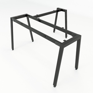 Patas de Mesa en Forma de L Minimalistas Aton Concept, 140x140cm, Requiere Ensamblaje, para Uso en Hospitales, Cocinas y Comedores, HCAT014 - Product Image 1