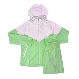 Conjunto Deportivo Cortavientos de Poliéster/Nailon Personalizado, Transpirable, de Secado Rápido, con Pantalones Jogger para Hombre, Talla Grande, 2026 - Product Image 1