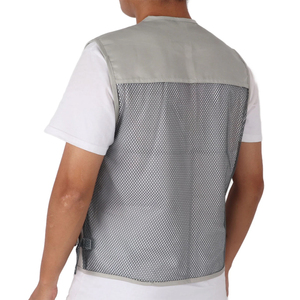 Comfortable & Breathable Outdoor Workwear Polyester <b>Vest</b> Multi Pockets Hunting Sleeveless Jacket Hiking Waistcoat Fishing <b>Vest</b> - Product Image 5