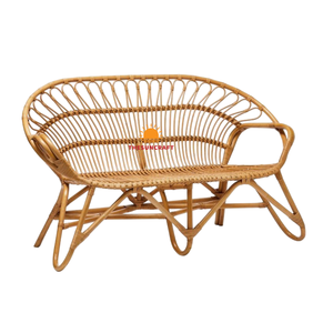 Barato 2024 Muebles para el hogar Silla de ratán Sofá de ratán moderno hecho a mano con opciones de tamaño personalizables para espacios interiores - Product Image 2