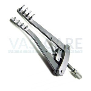 Retractor de Espejo Oftalmológico Alm Autoestático de 3 Dientes, Instrumentos Quirúrgicos Manuales de Acero Inoxidable Alemán, CE - Product Image 2