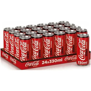 Coca-Cola en canettes de 330 ml, saveur originale, boisson gazeuse rafraîchissante pour le travail, les études et l'usage quotidien, vente flash - Product Image 5