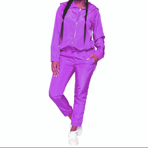 Conjuntos Deportivos Cortavientos Personalizables para Mujer, Transpirables, Ecológicos, 100% Algodón, Diseño Personalizado, Gran Venta - Product Image 5