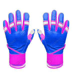Venta al por mayor de alta calidad única edición multicolor guantes de béisbol de puños largos guantes de bateo de softbol Guantes de bateo de beisbol - Product Image 2