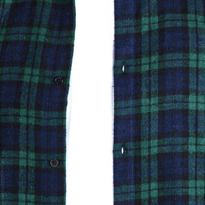 Servicio OEM Nuevas camisas de moda para hombre Diseño personalizado Camisas de franela vintage a cuadros para exteriores - Product Image 5