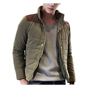 Chaqueta de Invierno para Hombre, Nueva Colección, Alta Calidad, Acolchada, Cálida, Resistente al Viento, con Capucha, Cierre de Cremallera, Informal, Aislante, con Frente de Lona - Product Image 5
