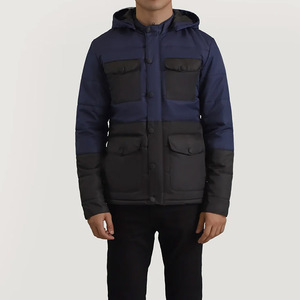 เสื้อแจ็กเก็ตแบบขนเป็ดให้ความอบอุ่นใส่ได้ทั้งชายและหญิงเสื้อโค้ทกันหนาวบุนวมโลโก้ตามสั่ง - Product Image 3