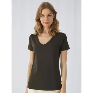T-shirt promotionnel éco-responsable pour femmes Inspire V, merchandising éco-responsable - Product Image 1