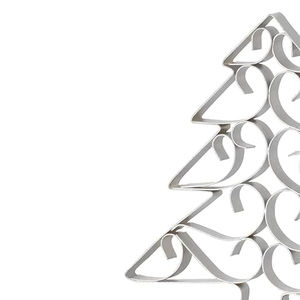 NOUVEAU ARRIVÉ Prix Usine Prix Argent Métal Crochet de Noël Arbre Porte-bas Ornements de Noël DE l'Inde - Product Image 4