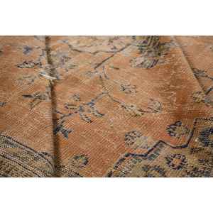 Alfombra Turca Vintage Extra Grande de 7.2x10.3 pies (218x314 cm), Alfombra Persa Azul - Product Image 4