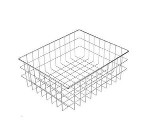 Panier en fer décoratif en métal fait à la main en fil naturel Design moderne Taille de couleur personnalisable Qualité standard élevée pour le ménage - Product Image 1