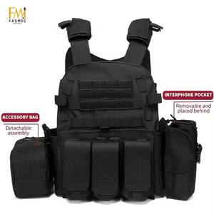 Gilet d'équipement de style de vêtements de sécurité 100% polyester gilet tactique respirant pour hommes de meilleure qualité avec marque privée - Product Image 3