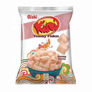 Oishi kirei ขนมขบเคี้ยวกุ้งรส32กรัม X 80ถุงขนมเอเชียที่แปลกใหม่ - Product Image 1