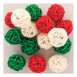 Hermosa Bola de ratán hecha a mano natural para árbol de Navidad y decoración del hogar con Diseño Artesanal de bola de ratán Premium - Product Image 6