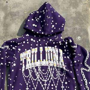 Ensemble de sweat-shirts en molleton français 3D personnalisés pour l'impression numérique, 500 g/m², poids lourd, coton, effet délavé vintage - Product Image 2