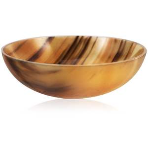 Cuenco de Cuerno de Búfalo Artesanal y Sostenible, Pieza de Servir Natural para Mesa de Comedor, Decoración del Hogar, Regalo Artesanal - Product Image 3