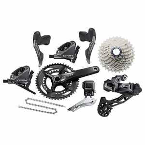 Grupo de Transmisión Shimano GRX Di2 RX815 de Alta Calidad, Nuevo en Stock, 2x12 Velocidades, Horquilla de Aluminio, Freno de Disco, Compra 2 y Lleva 1 Gratis - Product Image 2