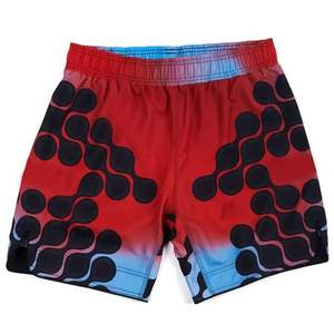 Pantalones cortos MMA de alta calidad premium hechos a medida con función elástica Pantalones cortos MMA sublimados para kick boxing - Product Image 1